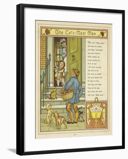 The Cat's Meat Man-Thomas Crane-Framed Giclee Print