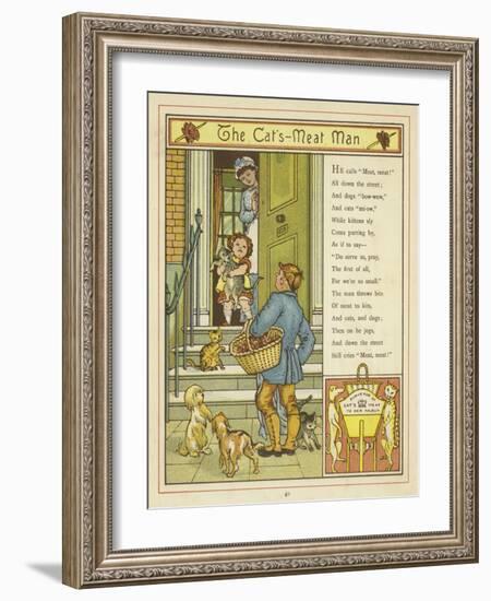 The Cat's Meat Man-Thomas Crane-Framed Giclee Print