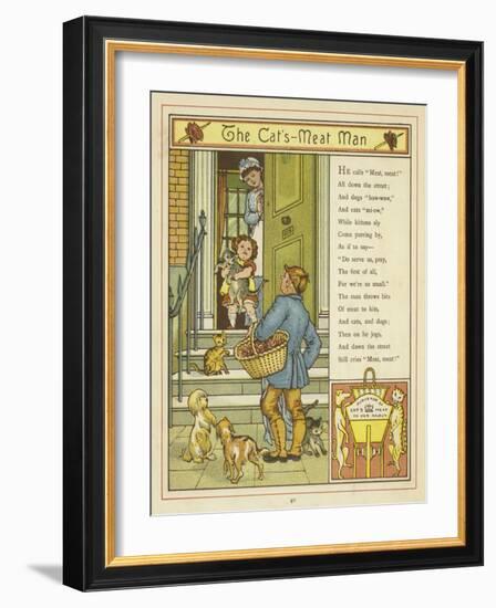 The Cat's Meat Man-Thomas Crane-Framed Giclee Print