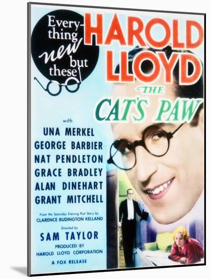 The Cat's-Paw - Movie Poster Reproduction-null-Mounted Photo