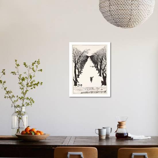 The Cat That Walked By Himself Illustration From Just So Stories