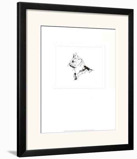 The Cat-Pablo Picasso-Framed Art Print