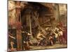 The Catapult, C.1868-72-Sir Edward John Poynter-Mounted Giclee Print