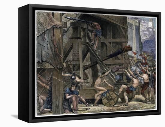 The Catapult, C1868-Edward John Poynter-Framed Premier Image Canvas