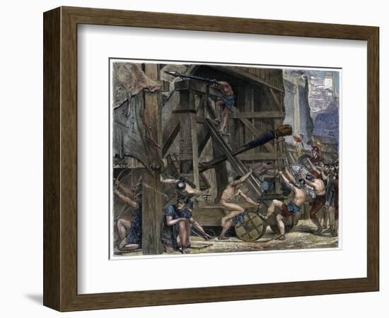 The Catapult, C1868-Edward John Poynter-Framed Giclee Print