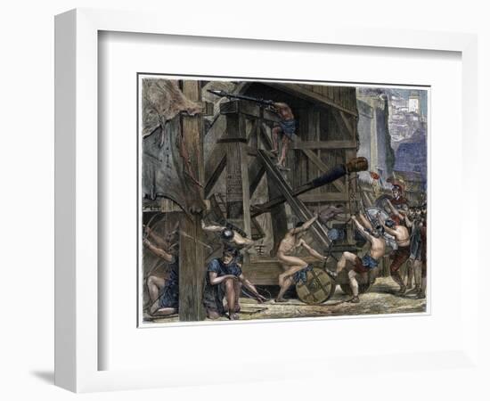 The Catapult, C1868-Edward John Poynter-Framed Giclee Print