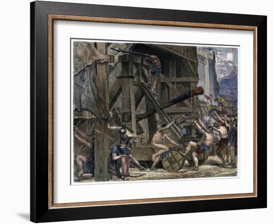 The Catapult, C1868-Edward John Poynter-Framed Giclee Print