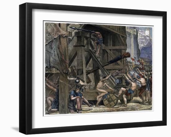 The Catapult, C1868-Edward John Poynter-Framed Giclee Print