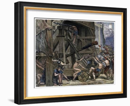 The Catapult, C1868-Edward John Poynter-Framed Giclee Print