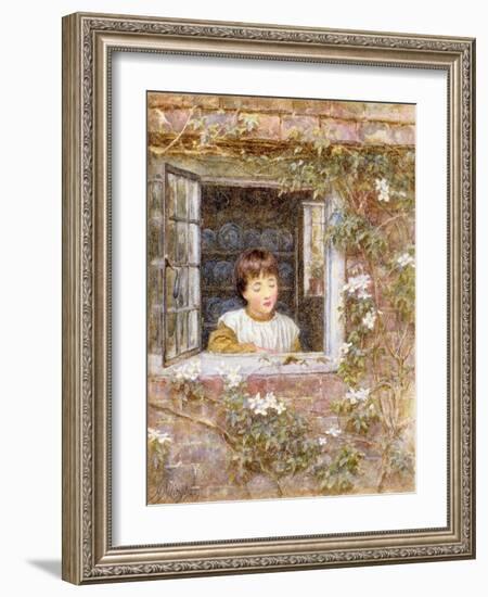 The Caterpillar-Helen Allingham-Framed Giclee Print