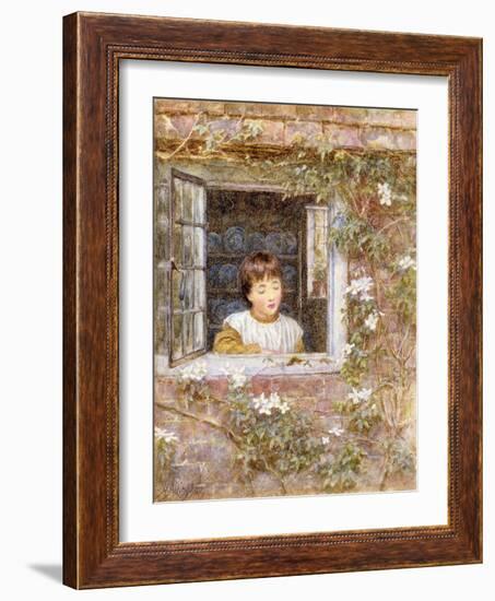 The Caterpillar-Helen Allingham-Framed Giclee Print