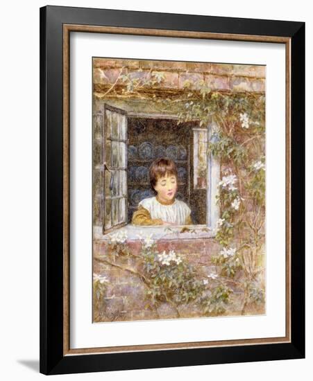 The Caterpillar-Helen Allingham-Framed Giclee Print