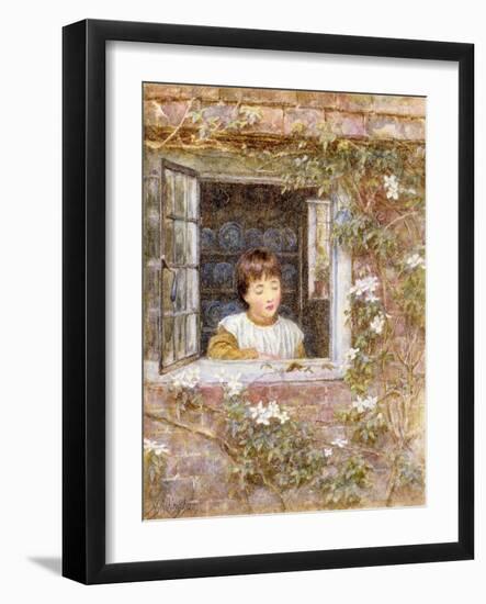 The Caterpillar-Helen Allingham-Framed Giclee Print