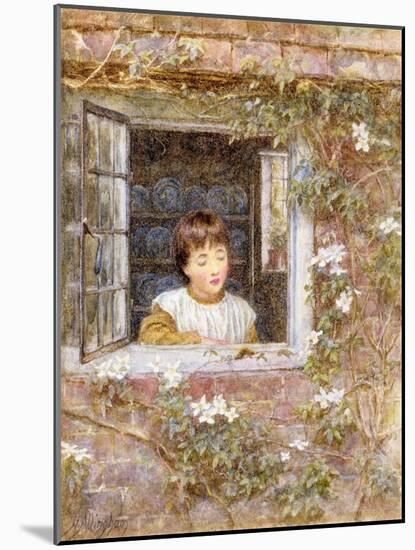 The Caterpillar-Helen Allingham-Mounted Giclee Print