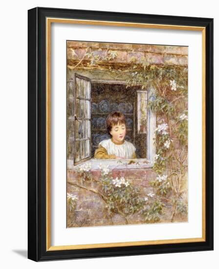 The Caterpillar-Helen Allingham-Framed Giclee Print