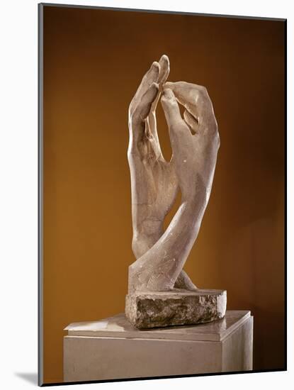 The Cathedral, 1908-Auguste Rodin-Mounted Giclee Print