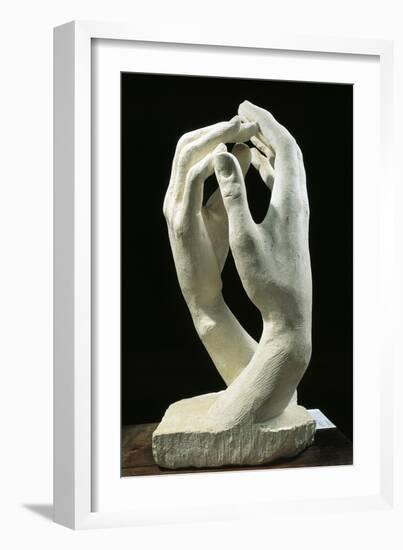 The Cathedral, 1909-Auguste Rodin-Framed Giclee Print