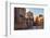 The Cathedral and Piazza Duomo in Early Morning on the Tiny Island of Ortygia-Martin Child-Framed Photographic Print