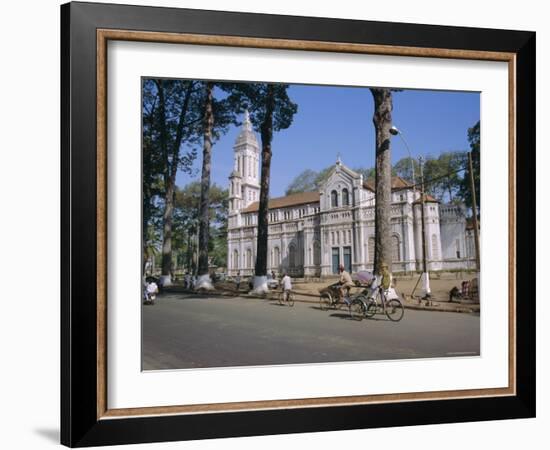 The Cathedral, Ho Chi Minh City (Formerly Saigon), Vietnam, Indochina, Southeast Asia, Asia-Tim Hall-Framed Photographic Print