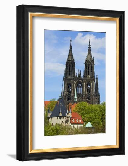 The Cathedral in Mei§en-Uwe Steffens-Framed Photographic Print