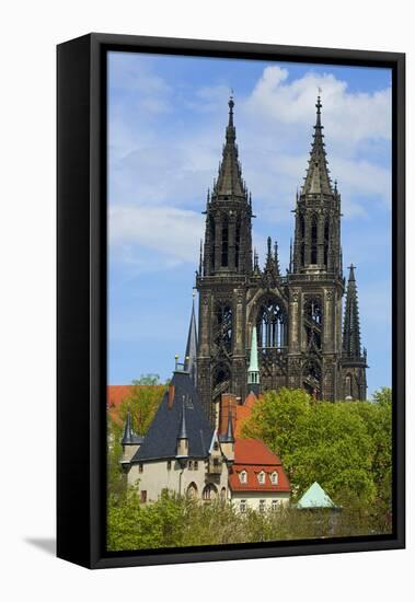 The Cathedral in Mei§en-Uwe Steffens-Framed Premier Image Canvas