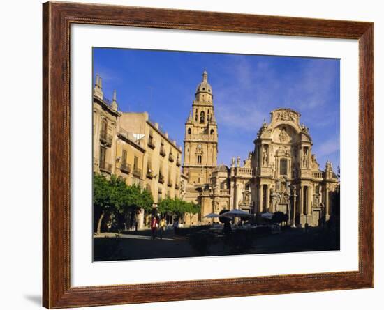 The Cathedral in Murcia, Murcia, Spain, Europe-John Miller-Framed Photographic Print