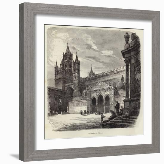 The Cathedral of Palermo-Gustave Bauernfeind-Framed Giclee Print