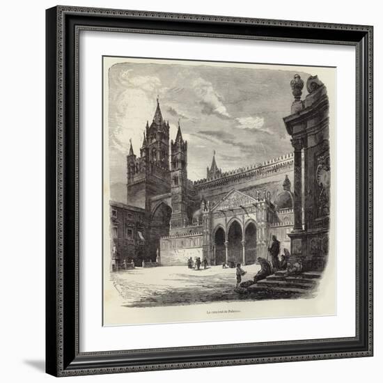 The Cathedral of Palermo-Gustave Bauernfeind-Framed Giclee Print