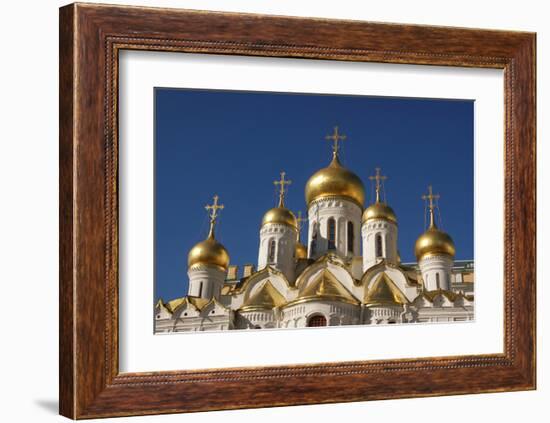 The Cathedral of the Annunciation in the Moscow Kremlin, Moscow, Russia-null-Framed Art Print