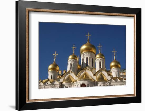 The Cathedral of the Annunciation in the Moscow Kremlin, Moscow, Russia-null-Framed Art Print