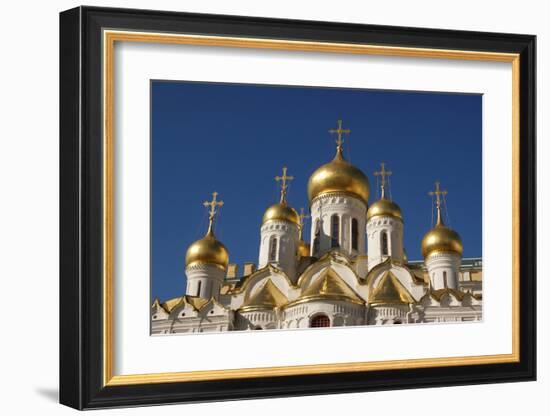 The Cathedral of the Annunciation in the Moscow Kremlin, Moscow, Russia-null-Framed Art Print