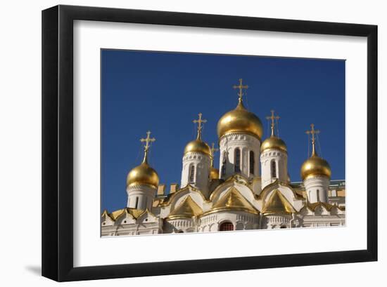 The Cathedral of the Annunciation in the Moscow Kremlin, Moscow, Russia-null-Framed Art Print