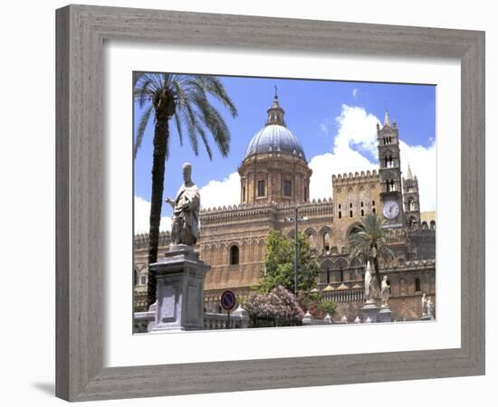 The Cathedral, Palermo, Sicily, Italy-Peter Thompson-Framed Photographic Print