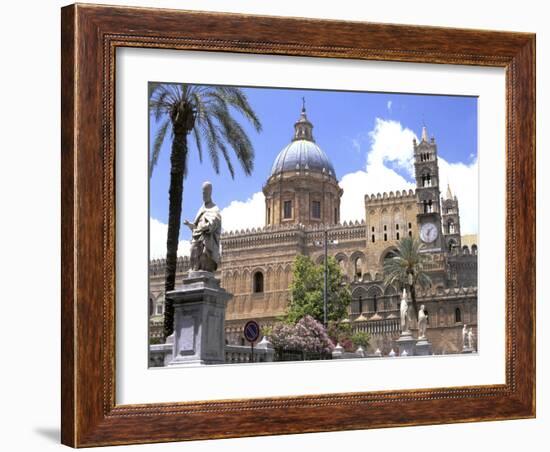 The Cathedral, Palermo, Sicily, Italy-Peter Thompson-Framed Photographic Print