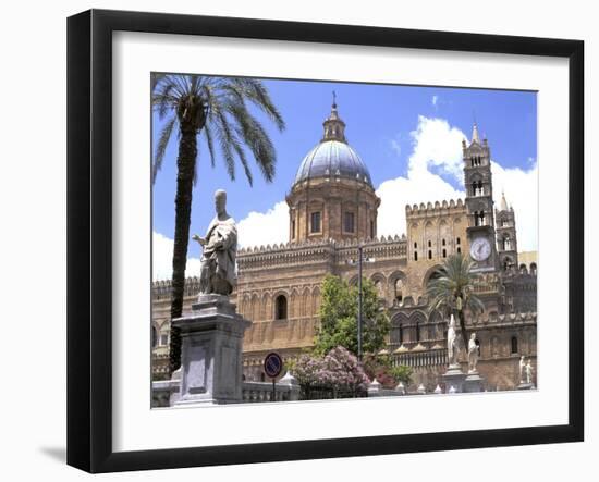The Cathedral, Palermo, Sicily, Italy-Peter Thompson-Framed Photographic Print