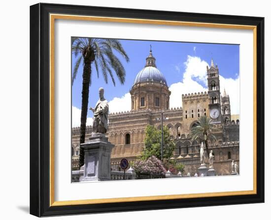 The Cathedral, Palermo, Sicily, Italy-Peter Thompson-Framed Photographic Print