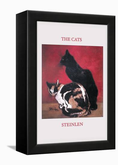 The Cats-Th?ophile Alexandre Steinlen-Framed Stretched Canvas