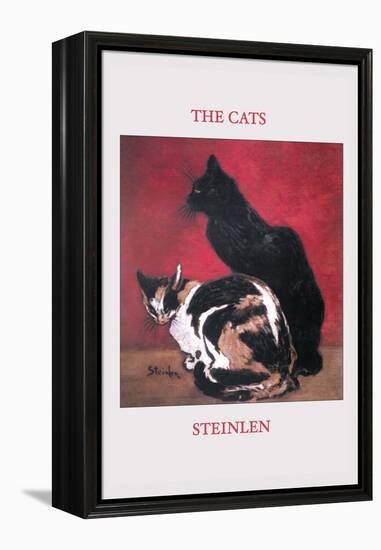 The Cats-Th?ophile Alexandre Steinlen-Framed Stretched Canvas