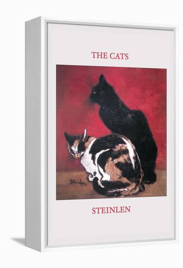 The Cats-Th?ophile Alexandre Steinlen-Framed Stretched Canvas