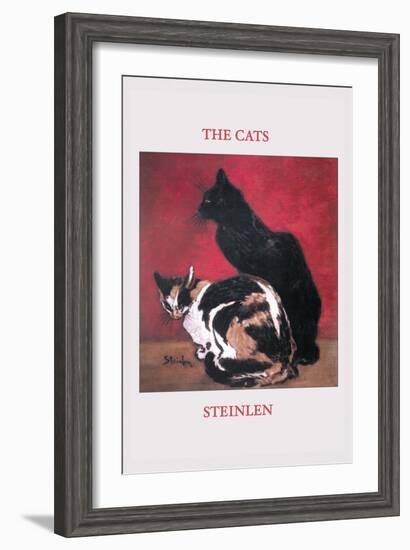 The Cats-Th?ophile Alexandre Steinlen-Framed Art Print