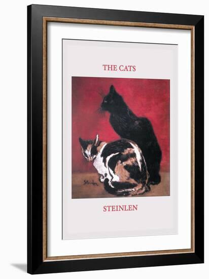 The Cats-Théophile Alexandre Steinlen-Framed Art Print