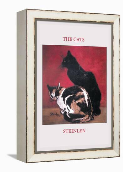 The Cats-Théophile Alexandre Steinlen-Framed Stretched Canvas
