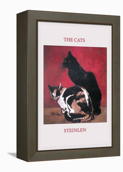 The Cats-Théophile Alexandre Steinlen-Framed Stretched Canvas