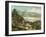 The Catskill Mountains from the Eastern Shore of the Hudson-Currier & Ives-Framed Giclee Print