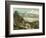 The Catskill Mountains from the Eastern Shore of the Hudson-Currier & Ives-Framed Giclee Print