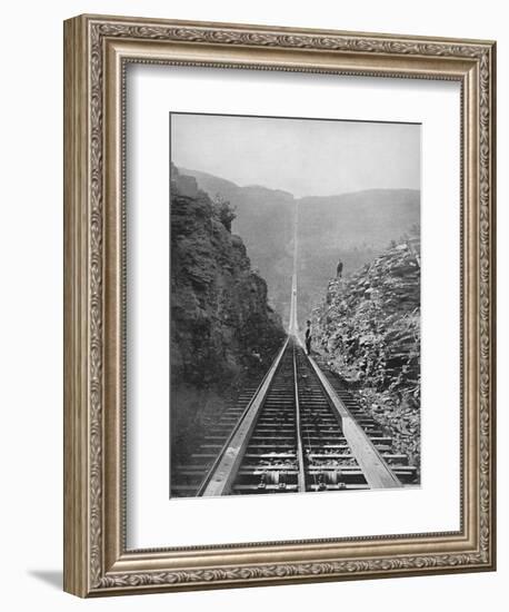 'The Catskill Railway', 19th century-Unknown-Framed Photographic Print