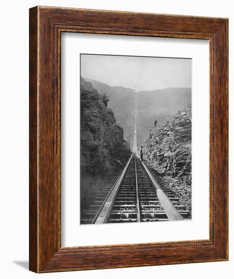 'The Catskill Railway', 19th century-Unknown-Framed Photographic Print