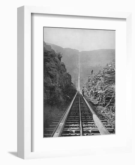 'The Catskill Railway', 19th century-Unknown-Framed Photographic Print