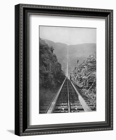 'The Catskill Railway', 19th century-Unknown-Framed Photographic Print