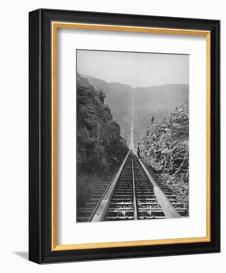 'The Catskill Railway', 19th century-Unknown-Framed Photographic Print